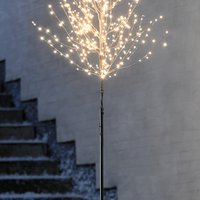 LED-Lichterbaum ALBIT H200cm m/400LED und Timer