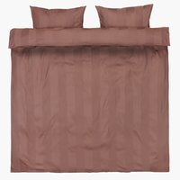 Duvet cover set BARBO Sateen King taupe