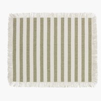 Place mat HICKORY 38x45 white/green