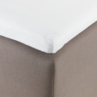 Kuvertlagen 90x210x6-10cm hvid