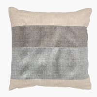 Pyntepude BERGFLETTE 45x45 beige/blå