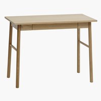 Desk LANGELINIE 50x100 1 drawer oak