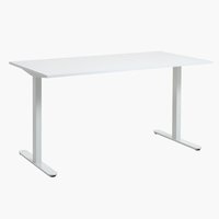 Desk STAUNING 80x160 white