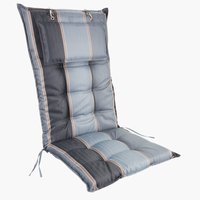 Cojín de jardín para silla reclinable AKKA gris