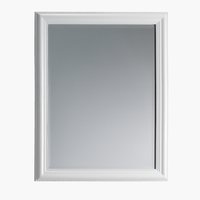 Ogledalo MARIBO 70x90 bela visok sijaj