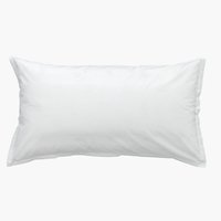 Pillowcase 50x90cm white KRONBORG