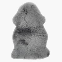 Pele cordeiro KEJSERLIND 50x85 cinzento