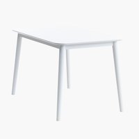 Blagovaonski stol LANGDAL 77x118 bijela