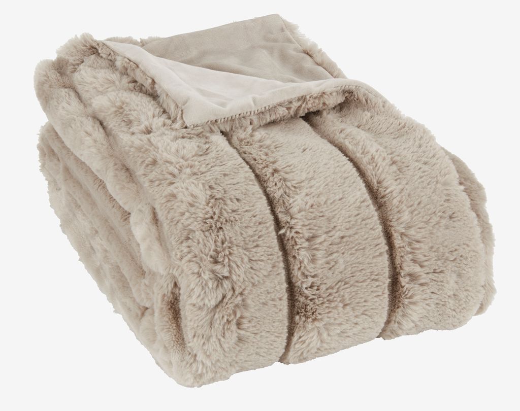 Taupe throw sale