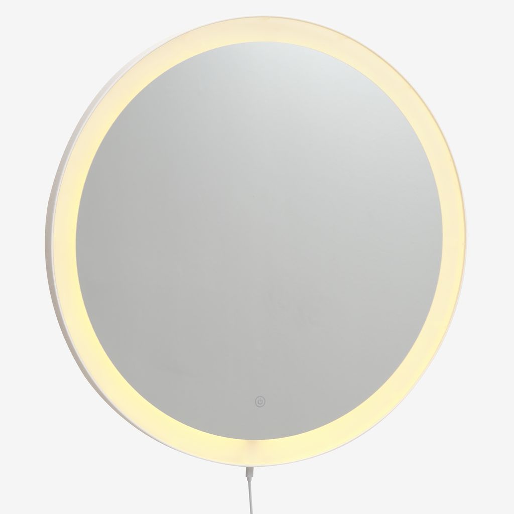 Mirror ORUP D55 with LED white | JYSK