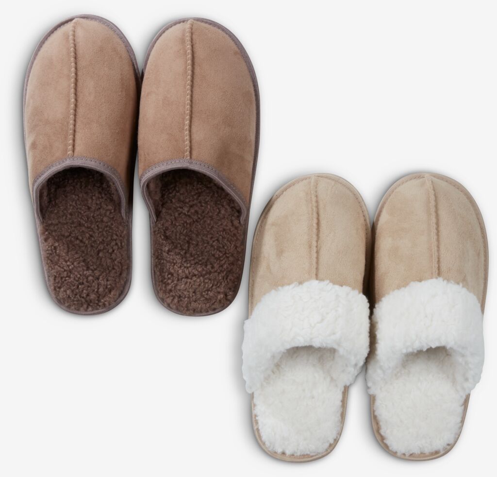 BambooMN Chirpysocks Pantofole Donna In Peluche – Antiscivolo, Calde, Colore Minty Mingle (taglia M)