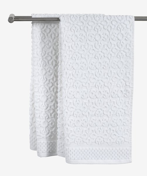 Hand towel STIDSVIG 50x100 white KRONBORG