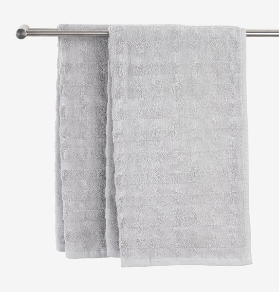 Asciugamano TORSBY 50x90 cm grigio chiaro