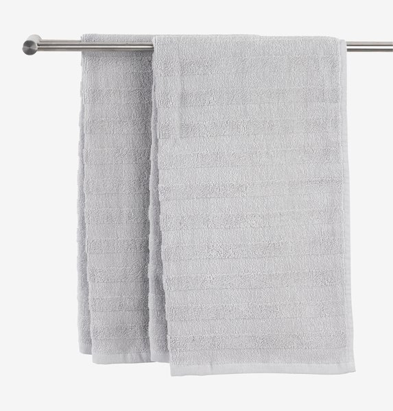 Drap de bain TORSBY 100x150 gris clair