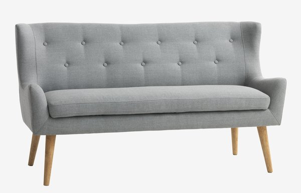 Sofa SVELVIK 2-seter lys grå