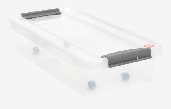 Caja bajo cama PROBOX 31L con tapa transparente