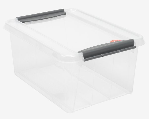 Boîte de rangement PROBOX 14L avec couvercle transparent
