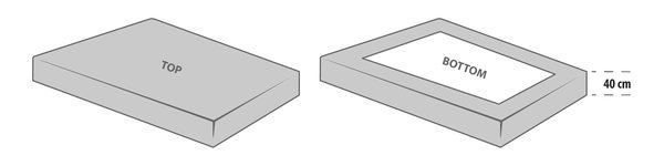 Nässeschutz-Leintuch GUNN 160x200x30 weiß