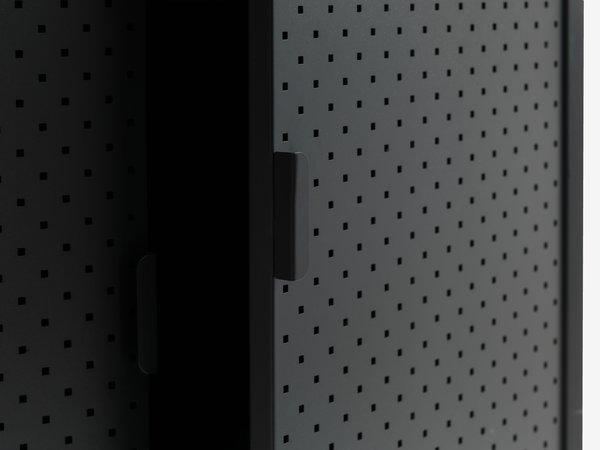Armoire VIRUM 2 portes noir