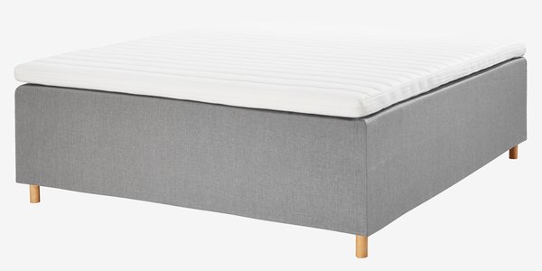 Boxspring 150x200 PLUS C80 grijs-23