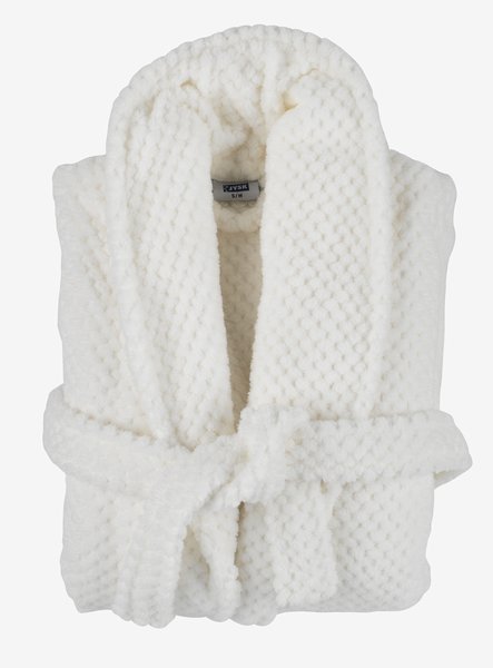 Bathrobe Micro NITTA S/M white