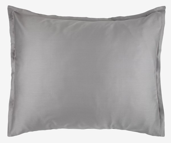 Kussensloop SALLY satijn 60x63/70 lichtgrijs