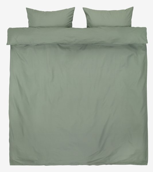 Duvet cover set ELLEN Double green