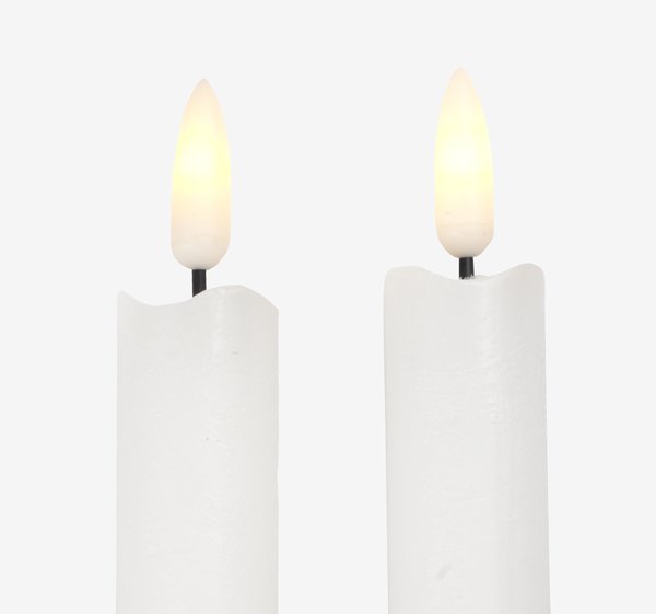 Świeca LED ESBEN W25cm 2szt/op