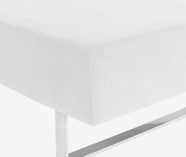 Plachta froté TINDRA 180x200x30 biela