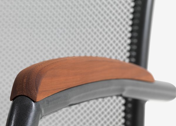 Chaise empilable LARVIK gris