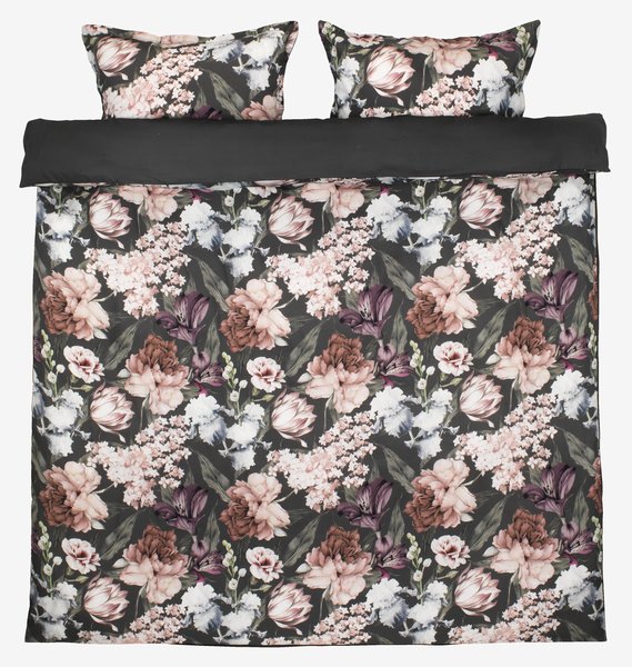 Duvet cover set ELLA sateen DBL