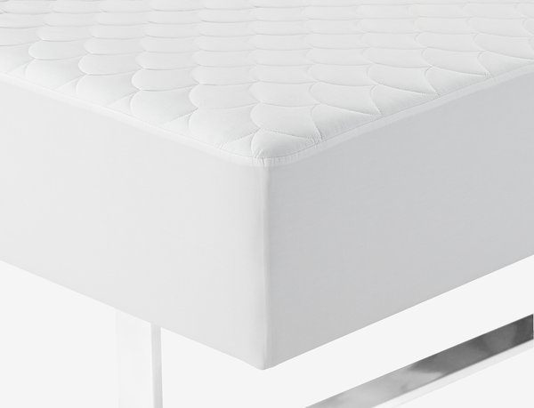 Mattress Protector MARIE Quilted 180x200x40 white