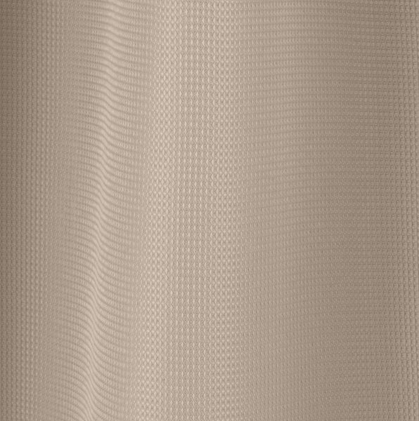 Rideau de douche SIBO 180x200 gaufré beige KRONBORG