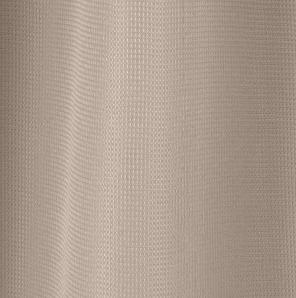 Rideau de douche SIBO 180x200 gaufré beige KRONBORG