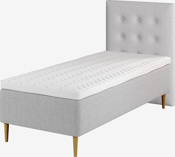 Resårbotten 105x200cm MJELLA GB10 grå-27 F HR