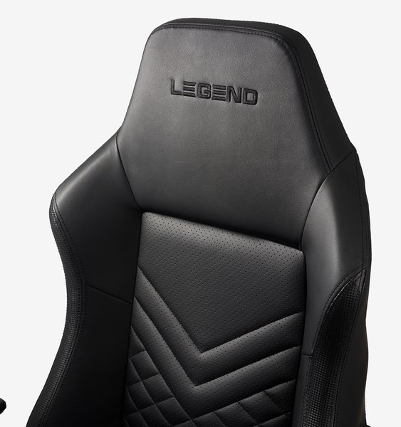 Gaming-Stuhl ABILDAA Kunstleder schwarz
