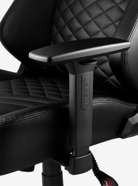Gaming-Stuhl ABILDAA Kunstleder schwarz