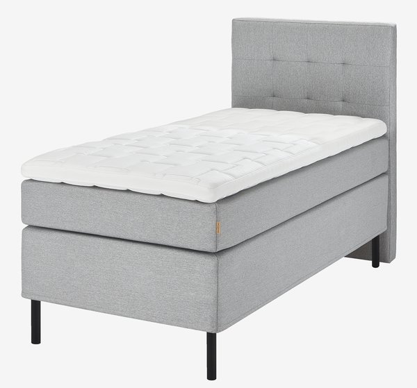 Boxspring 90x200 GOLD C110 grijs-27