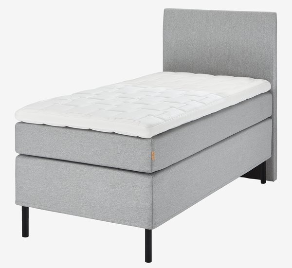 Boxspring 90x200 GOLD C110 grijs-27