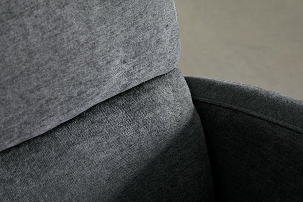 Sillón reclinable NAKSKOV gris oscuro