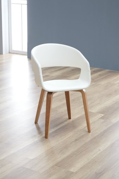 Cadeira de jantar HOLSTEBRO branco