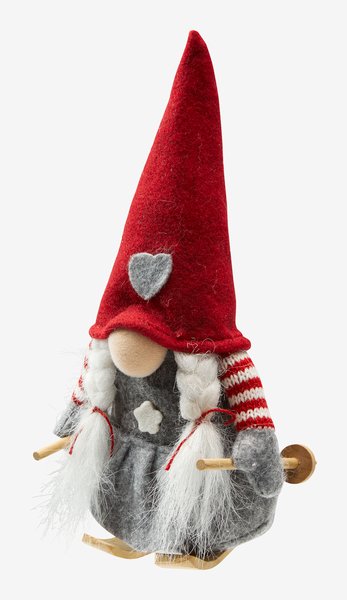 Lutin de Noël RIS H23cm ass.