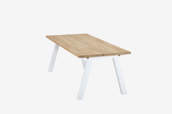 Table SKAGEN 90x150 chêne/blanc