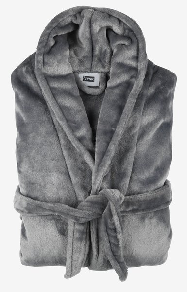 Bathrobe LERUM L/XL dark grey