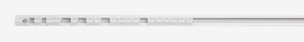 Rail rideau FIXI 200cm blanc