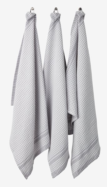 Strofinaccio SANDARVE 50x70 cm grigio 3 pezzi