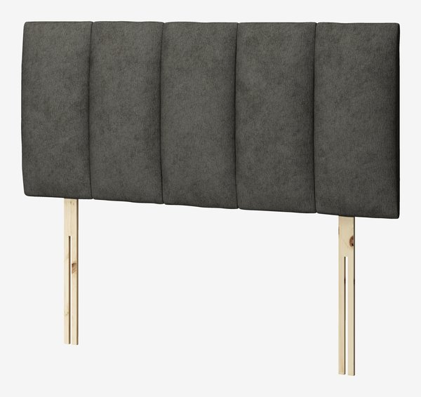 Headboard H50 STITCHED Double Grey-50