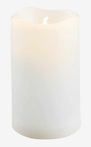 LED свещ SOREN Ø6xВ9см бяла