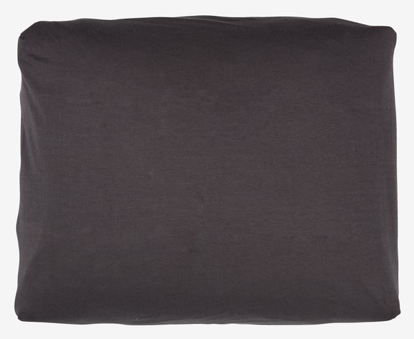 Taie d'oreiller en jersey JORUN 30x45x15 gris anthracite