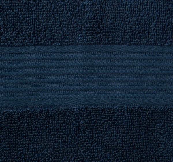 Asciugamano per ospite KARLSTAD 30x50 cm blu navy KRONBORG